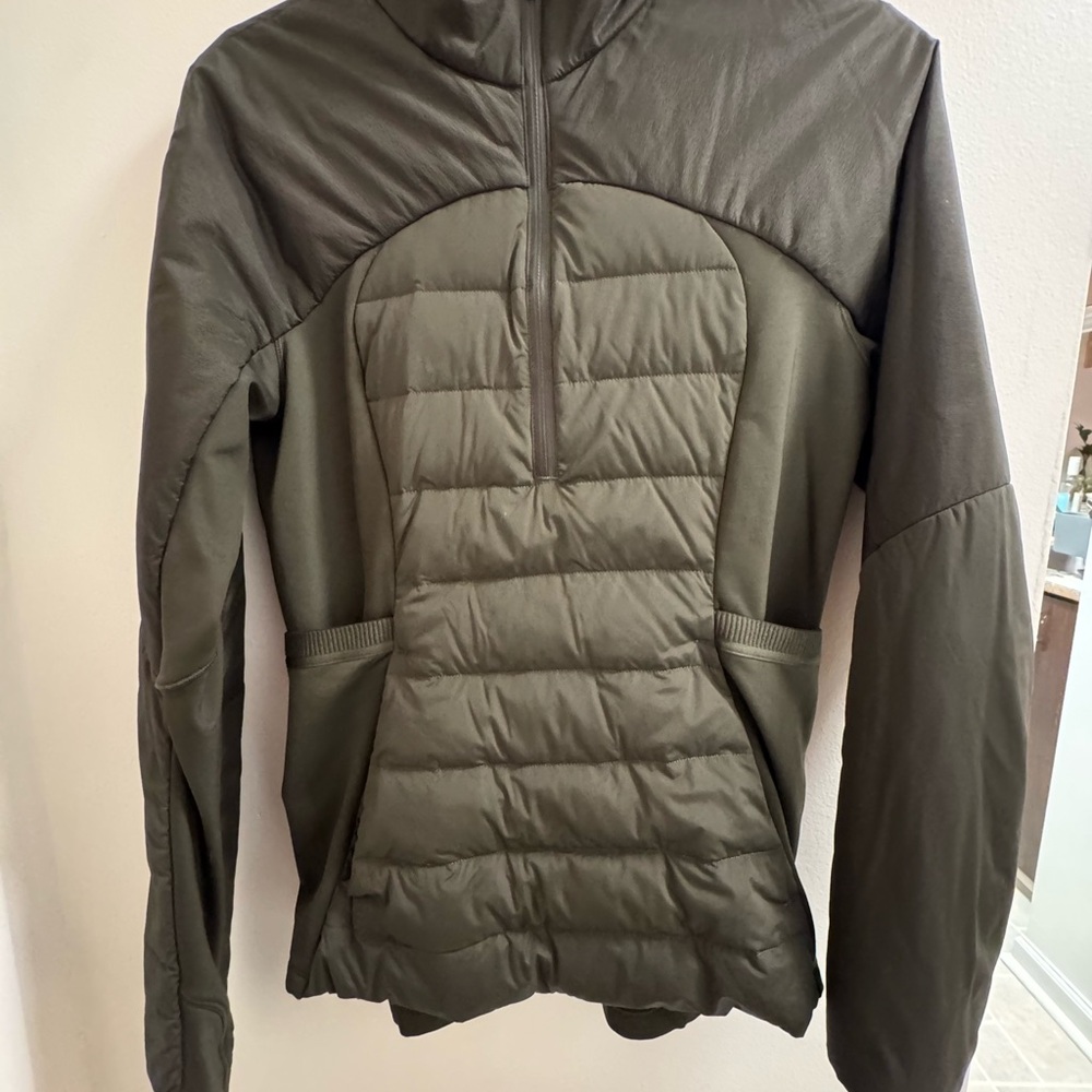 lululemon athletica Dark Green Puffer Jacket